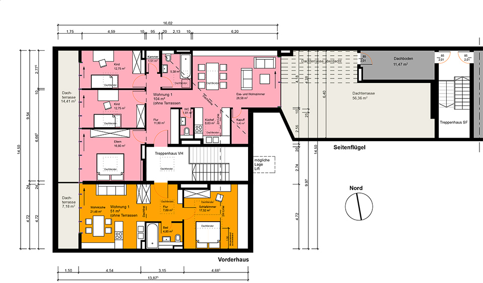 Mehrfamilienhaus im Szene-Viertel Bergmann-Kiez