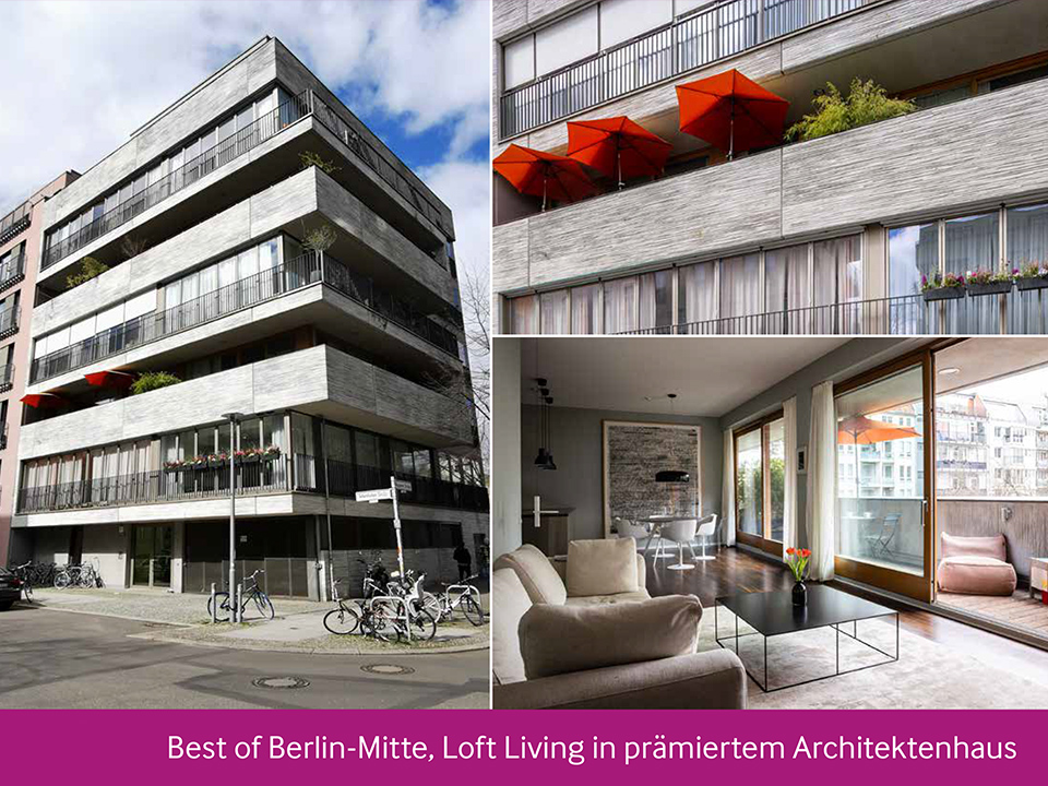 Loft Living in prämiertem Architektenhaus