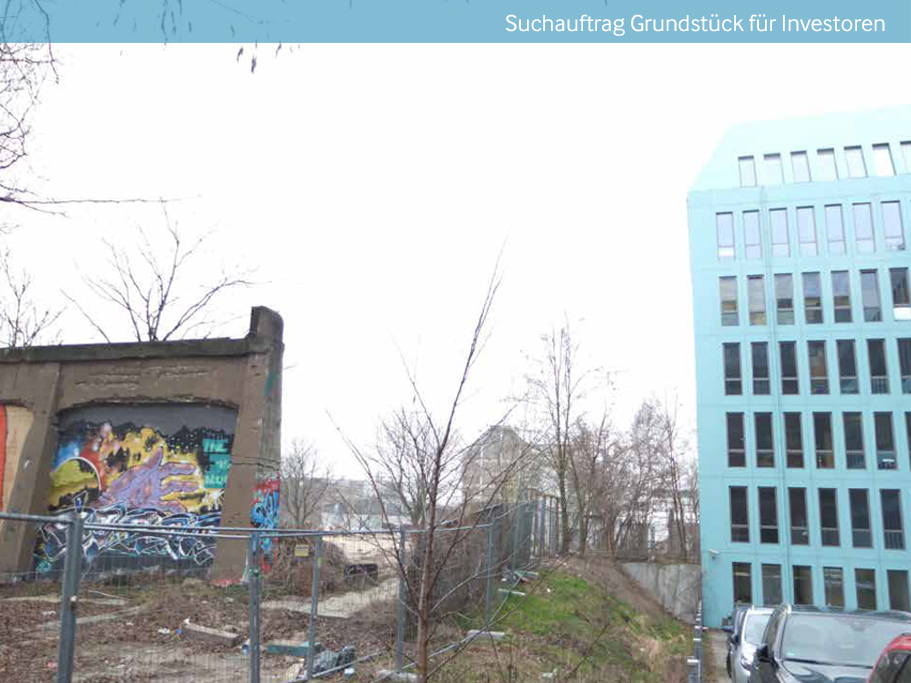 Suchauftrag Grundstück für Investoren