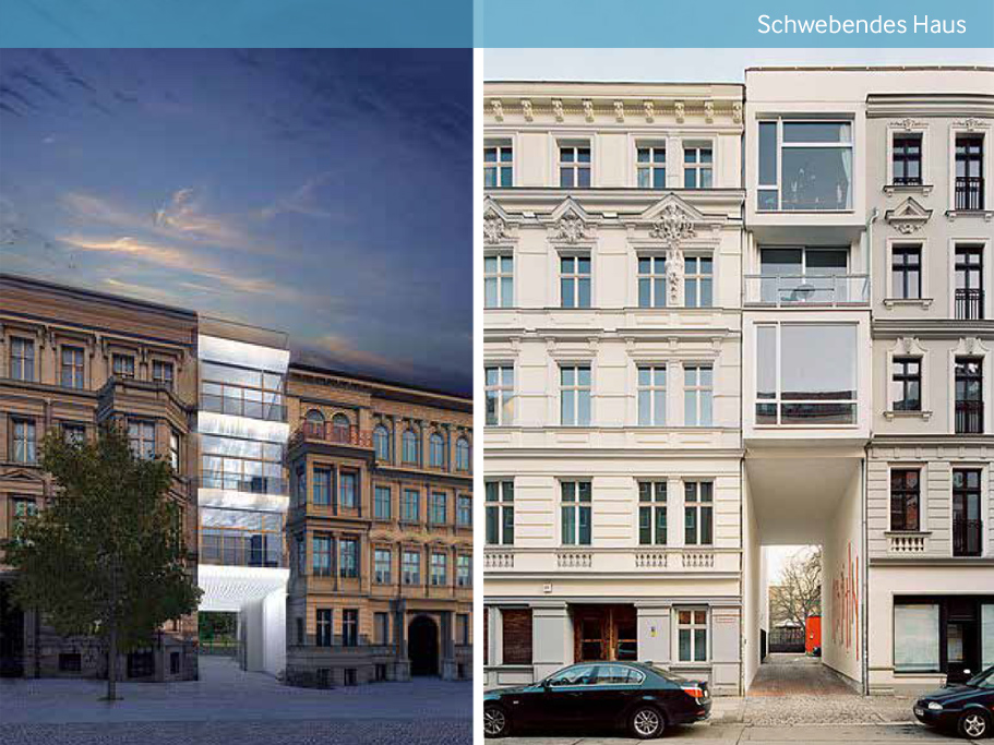 Schwebendes Haus
